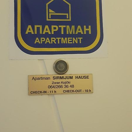 Апартаменты Sirmijum Hause Сремска-Митровица Экстерьер фото